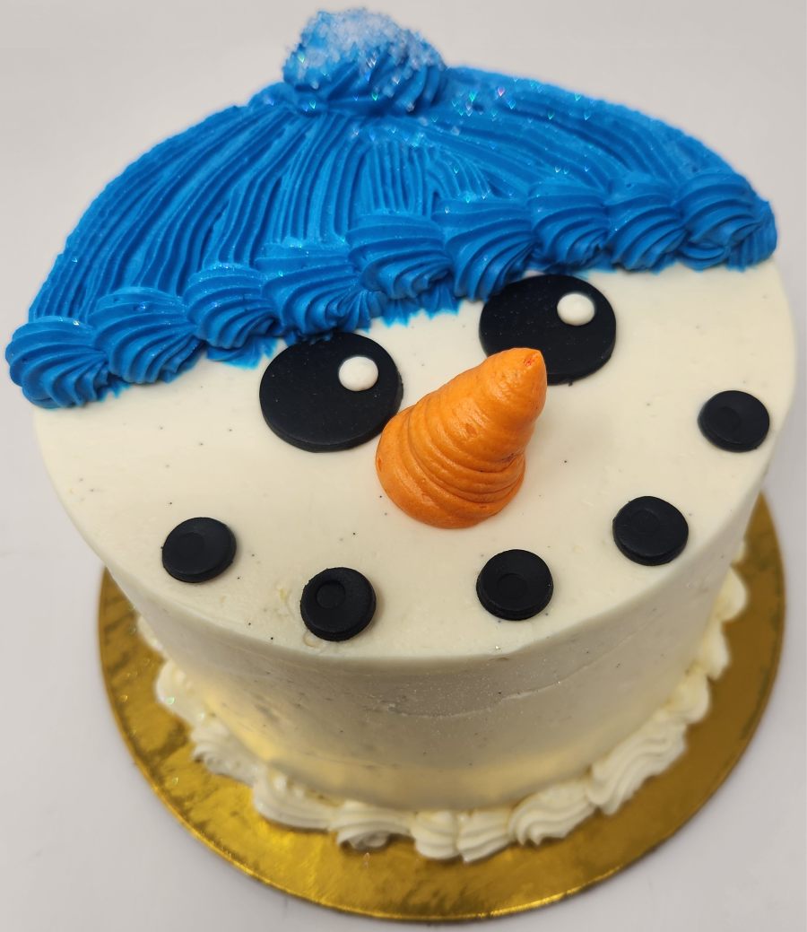 Snowman Cake