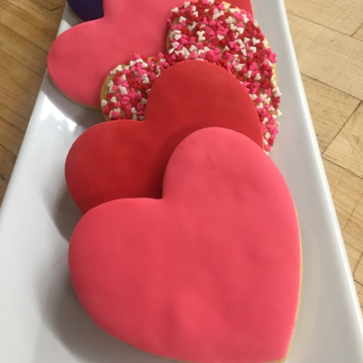 Valentine's Day Heart Cookies