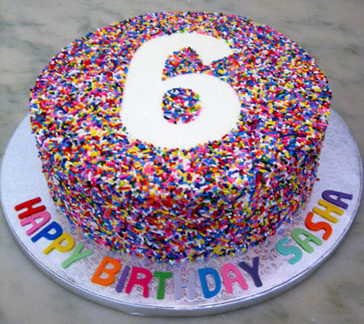 Dense Sprinkle Cake